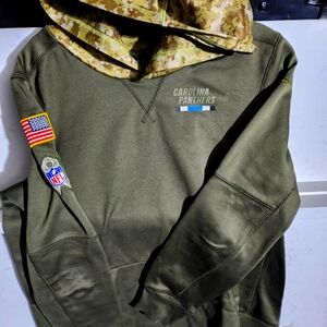 PANTHERS - SALUTE TO SERVICE NFL KIDS HOODIE